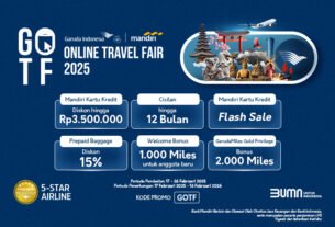 Garuda Indonesia Online Travel Fair 2025, Ini Waktunya!