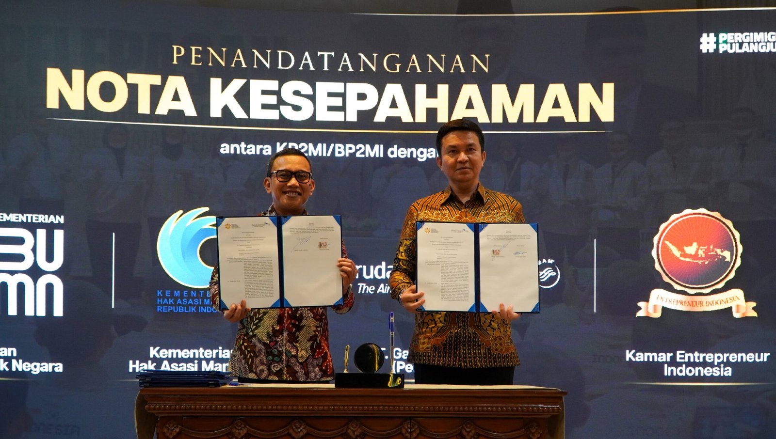 Garuda Indonesia dan KP2MI Perkuat Kerja Sama, Fasilitasi Mobilitas Pekerja Migran ke Korea Selatan