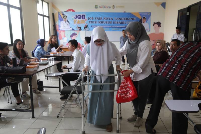 Job Fair Tangerang Sediakan 8.897 Lowongan, 122 Khusus untuk Disabilitas