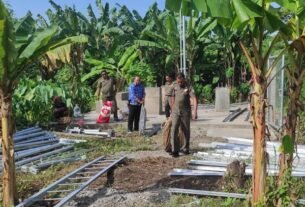 Diduga Belum Kantongi Izin, Pembangunan Tower BTS Disetop Pemkot Tangerang