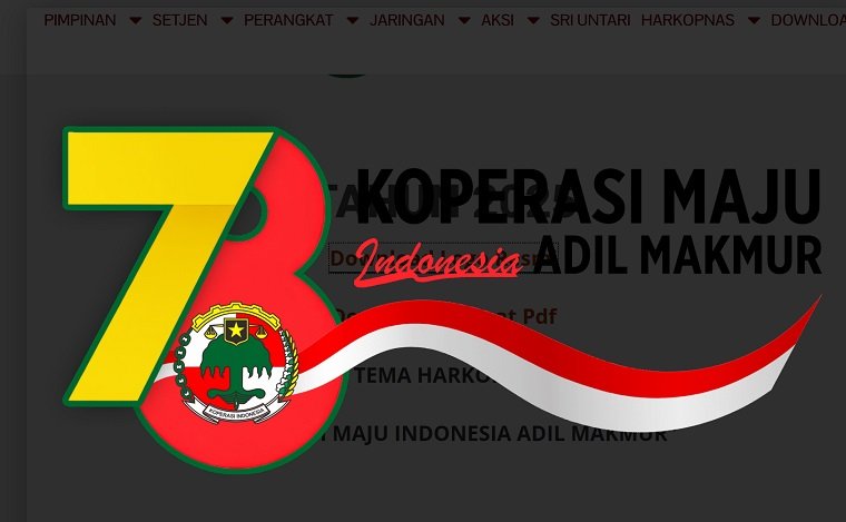 Link Download Logo dan Tema Hari Koperasi 78 di 2025