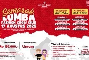 Golden Tulip Essential Tangerang Peringati HUT RI ke-80 dengan Semarak Perlombaan dan Harga Spesial