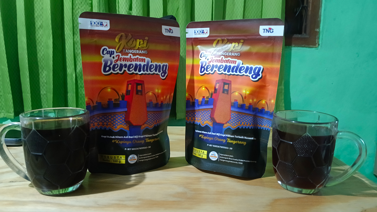 Menyeruput Kopi Khas Tangerang, Cerita di Balik Jembatan Berendeng