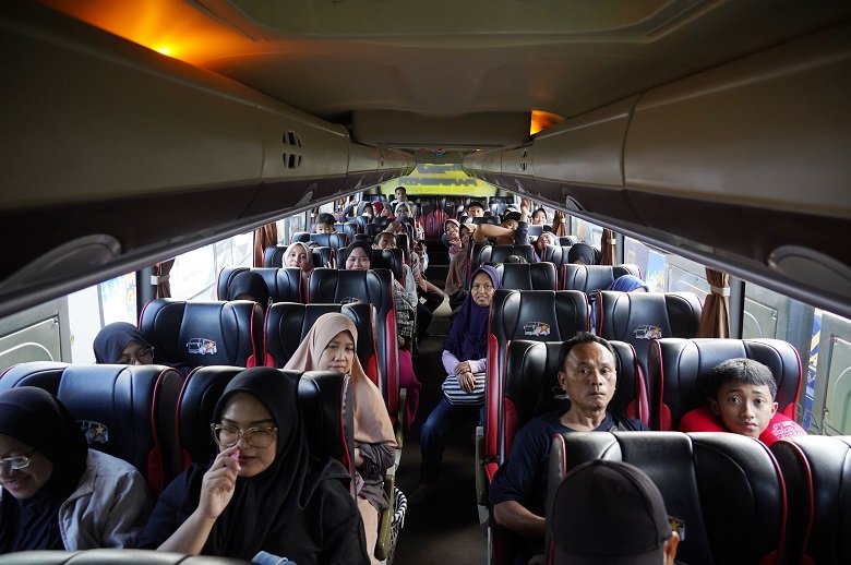 1.860 Pemudik Diberangkatkan dari Poris Plawad Lewat Program Mudik Gratis