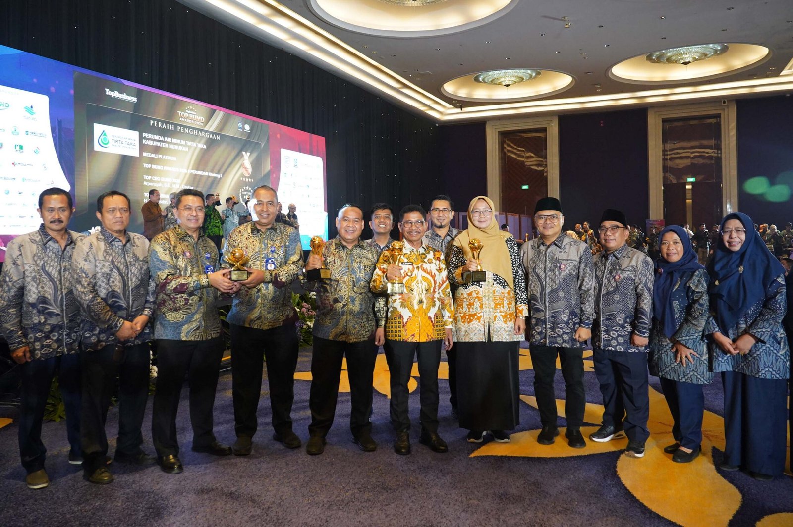 Borong 4 Penghargaan! Perumda Tirta Benteng Sabet Bintang 5 di TOP BUMD Awards 2026