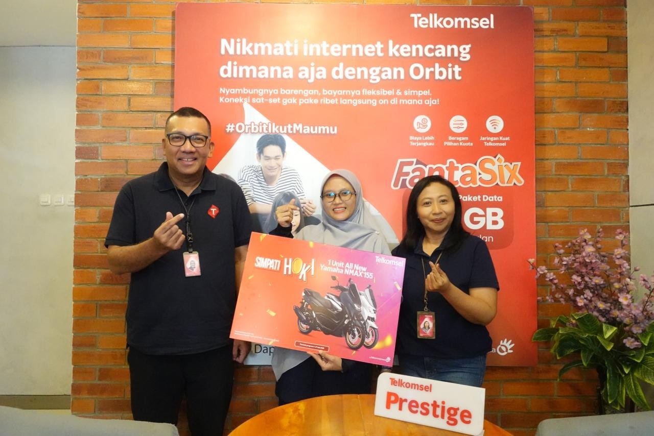 Program SIMPATI Hoki Telkomsel: Pelanggan Setia Menang BYD Dolphin dan Yamaha NMAX
