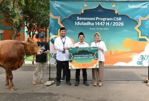 Melalui Semangat Kebersamaan, Telkomsel Salurkan Hewan Kurban Iduladha 1447 H ke Jabotabek Jabar