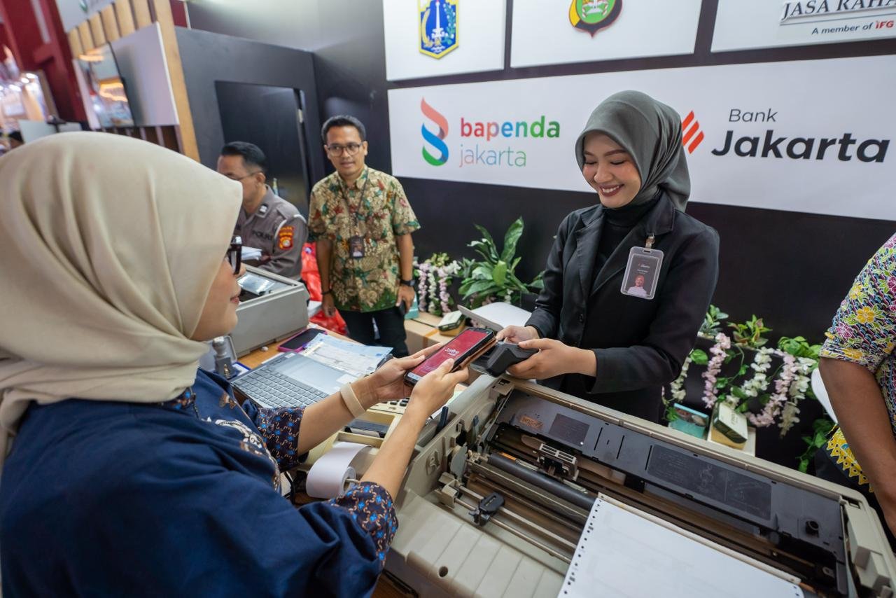 Kolaborasi Bank Jakarta & Bapenda DKI Jakartadi Jakarta Fair Bisa Bayar Pajak