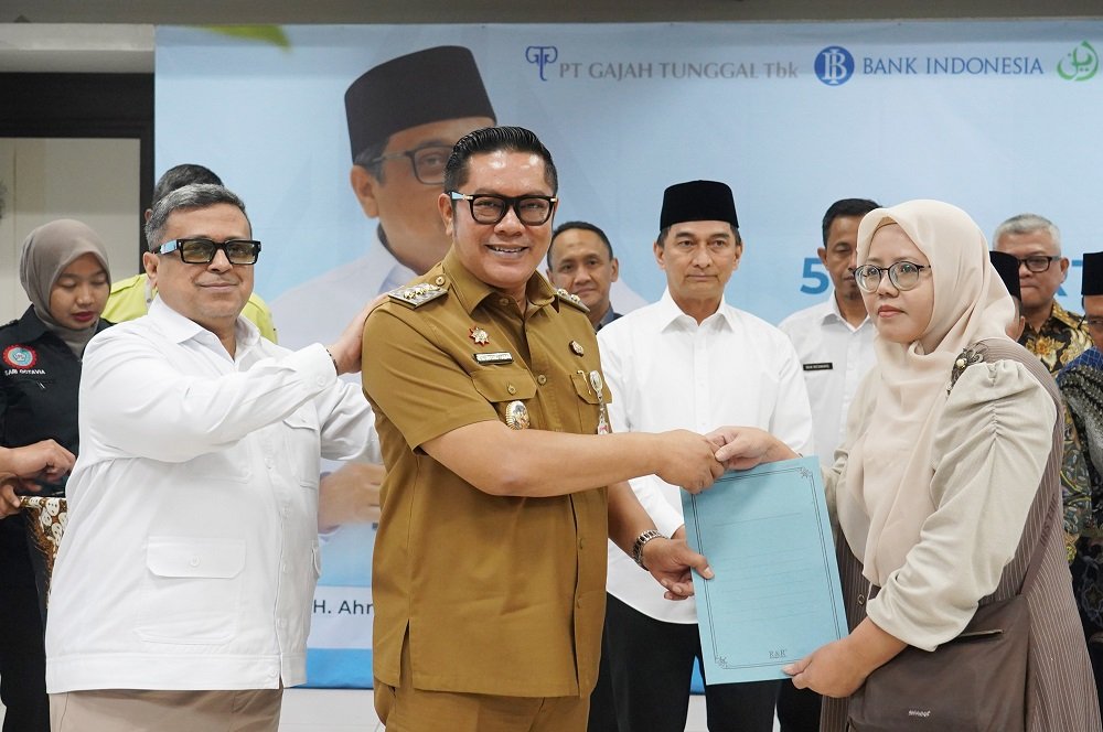 PT Gajah Tunggal Fasilitasi 5.000 Sertifikat Halal UMKM, Pemkot Tangerang Perkuat Ekonomi Lokal