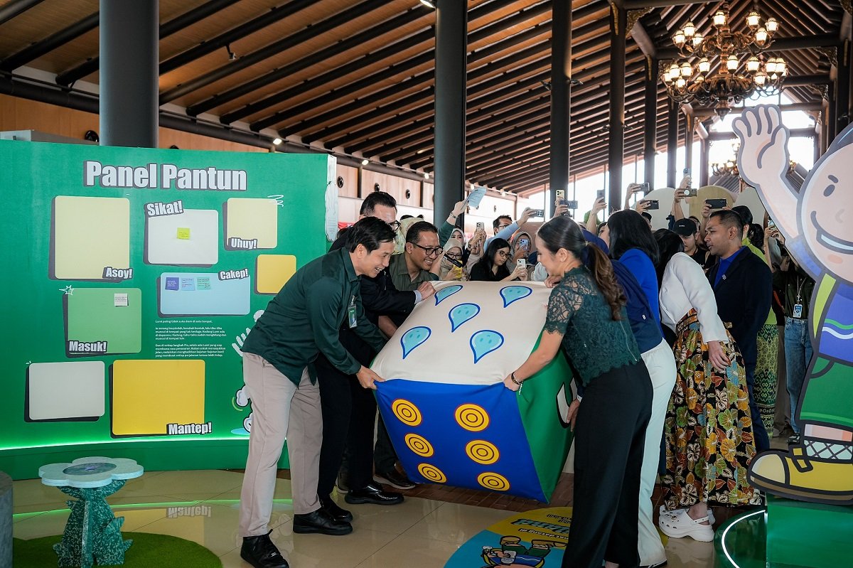 Citilink Sulap Area Tunggu Bandara Soetta Jadi Wahana Bermain Anak