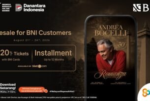 BNI Hadirkan Akses Eksklusif Menikmati Andrea Bocelli Romanza di Indonesia