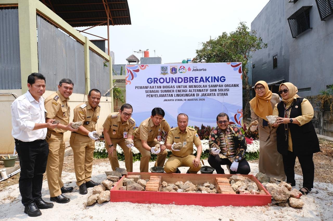 Bank Jakarta Siap Bangun Biodigester Komunal Sampah Organik di Rusunawa Rorotan dan Rawa Badak Jakarta Utara