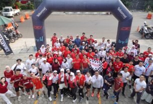 Telkomsel Jabotabek Jabar dan FITA Ajak Komunitas Lari Rayakan Semangat Kemerdekaan melalui “JawaraFit- Running Road to Merdeka Run”