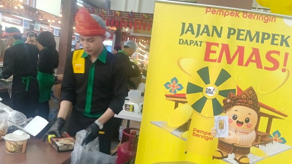 Jelajah Kuliner Sumatera di FKS 2026, Ada Pempek Beringin Palembang Sejak 1970