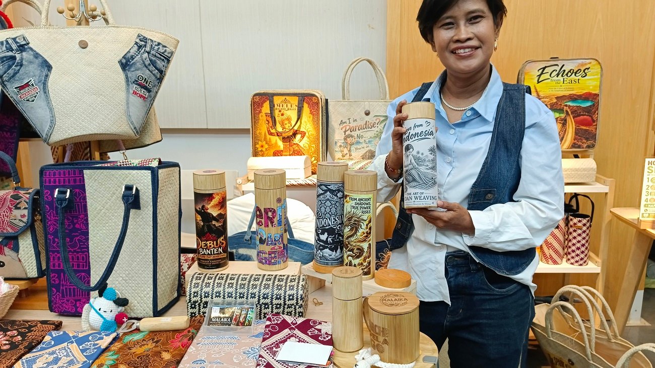 UMKM Kota Tangerang Olah Bambu dan Limbah Fashion, Produk Tembus 12 Negara