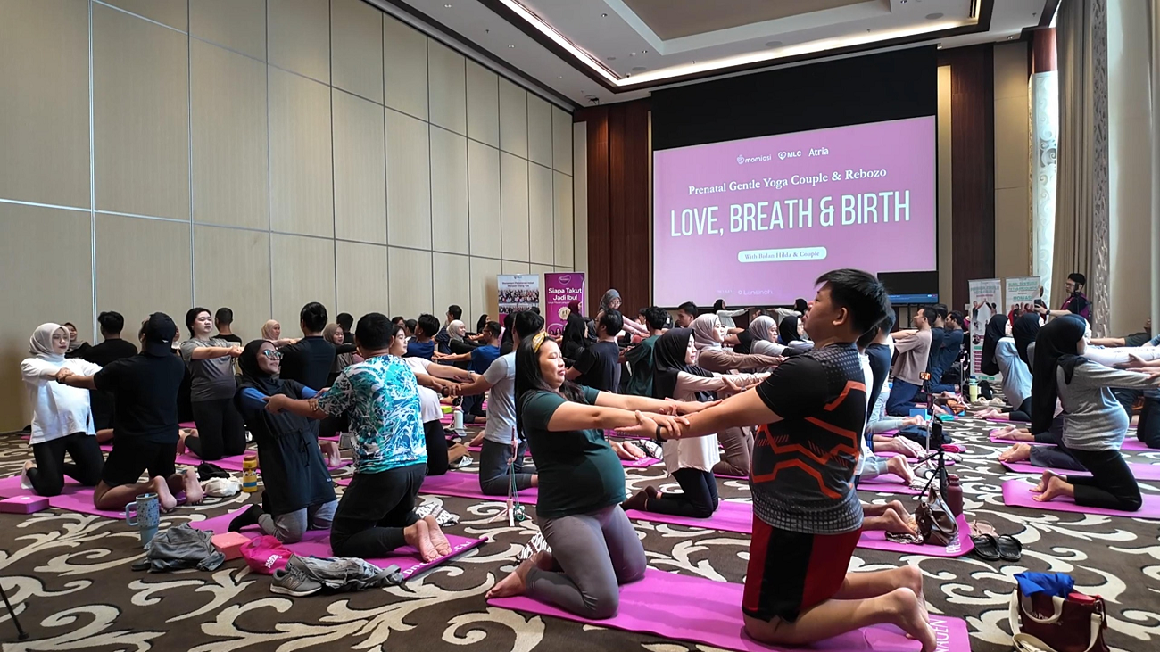 Atria Hotel Gading Serpong Berkolaborasi dengan MLC Hadirkan Couple Prenatal Yoga, Dorong Persiapan Kehamilan yang Sehat dan Harmonis