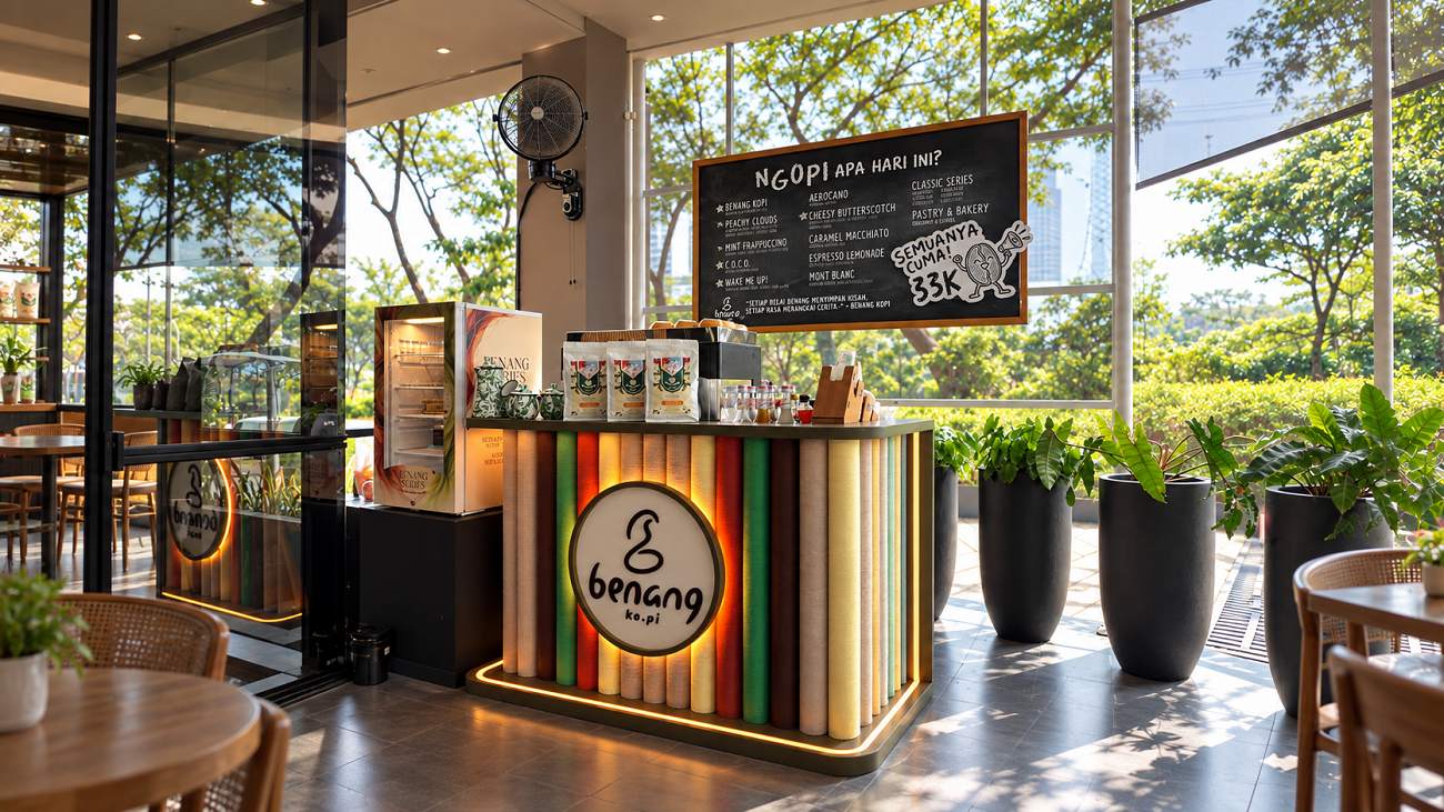 Benang Kopi Resmi Hadis di ibis Styles Serong BSD City