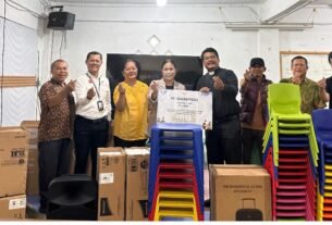 Wujudkan Kepedulian Sosial, PT Pegadaian (Persero) Kanwil IX Jakarta 2 Serahkan Bantuan Untuk Gereja di Banten